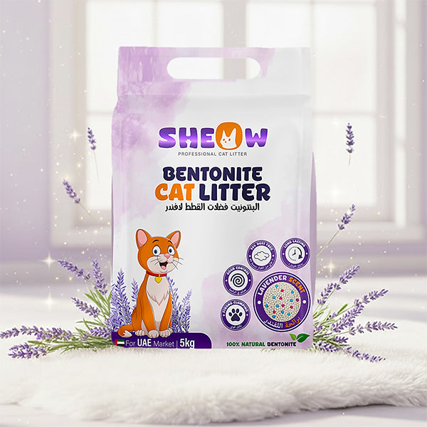 Sheow Professional Clumping Bentonite Cat Litter 5kg